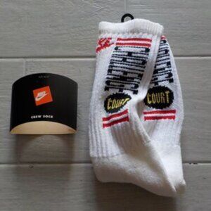 1992 Nike Challenge Court Sock (Yellow/Black/Red)